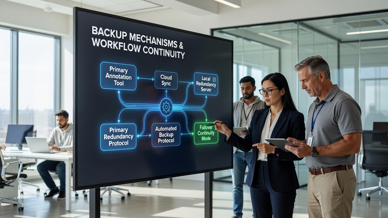 Examining Backup Mechanisms in Maintaining Workflow Continuity for Digital Annotation Tools