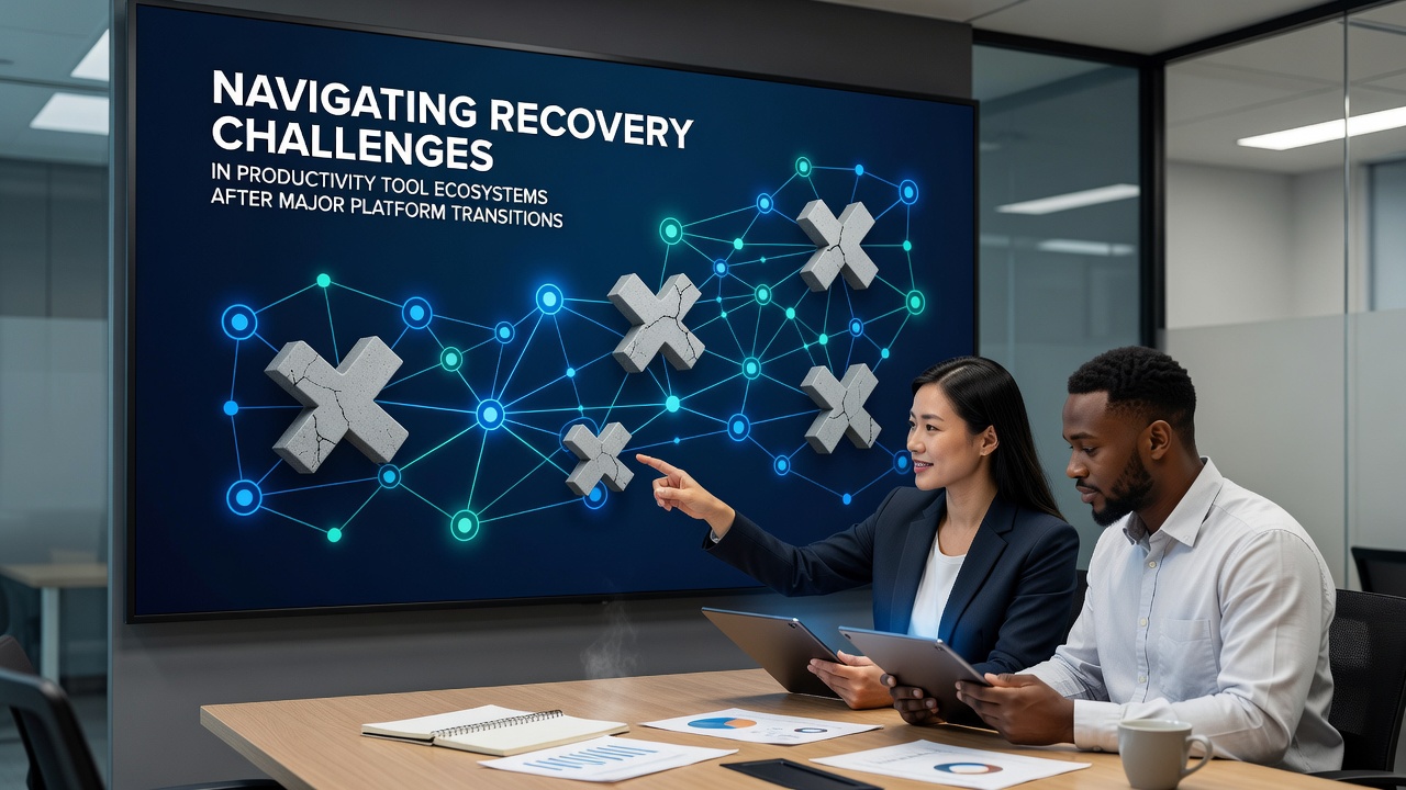 Navigating Recovery Challenges in Productivity Tool Ecosystems After Major Platform Transitions